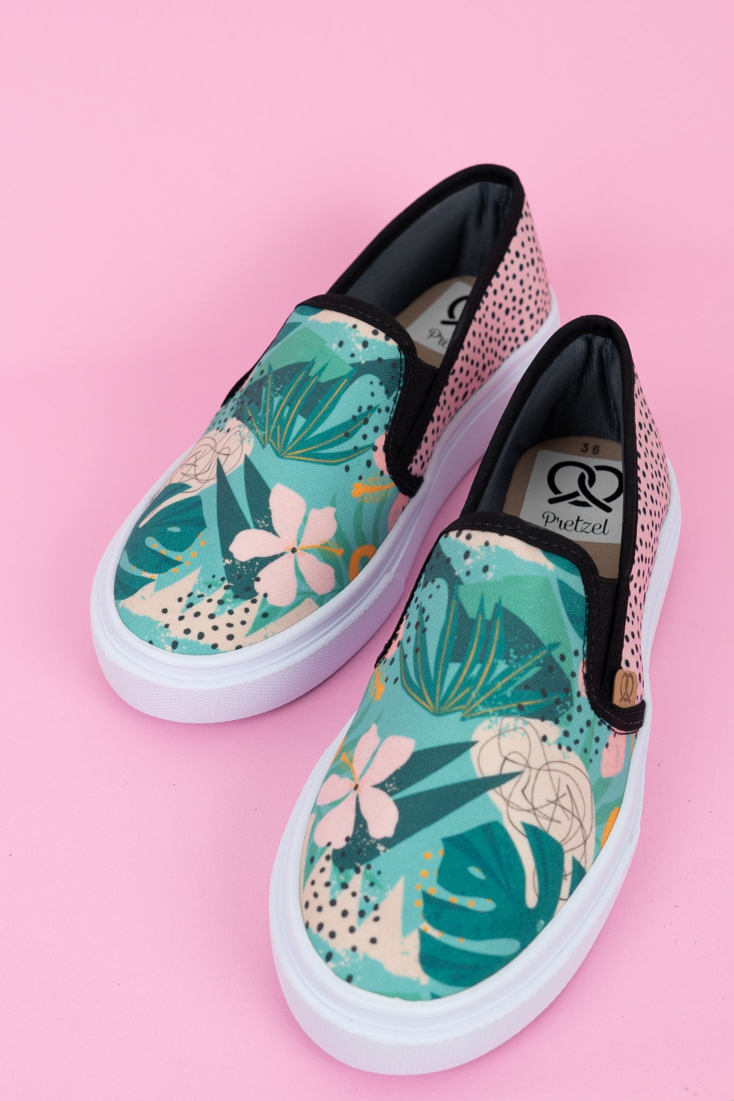 Tenis Slip On para Mujer Pacifico estampado