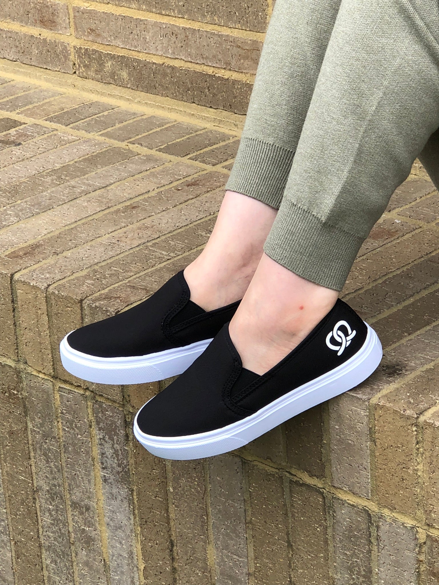 Tenis Slip On para mujer Pepper unicolor